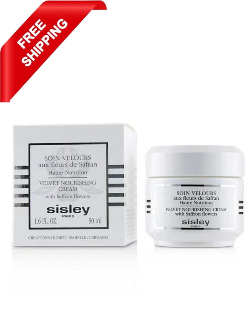 Sisley Velvet Nourishing Cream w/Saffron Flower 50ml /1.6fl oz NEW Sealed Box